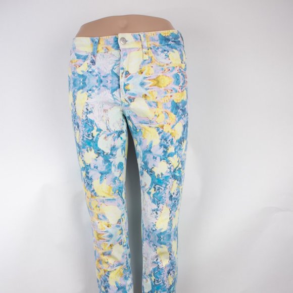 Joe's Jeans The High Water Skinny (26 X 26) Women's Jeans Multi-color Design - Picture 1 of 11